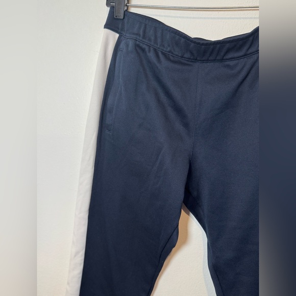 Tory Sport Track Pants Tori Blue Side Stripe Sz M Medium EUC - Picture 2 of 7